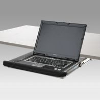ErgonoFlex Horizontal Anti-Theft Drawer with Wrist Rest for Laptop, Desk Mount